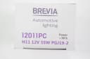 Лампа Н11 12v 55wt  "BREVIA" Power + 30% 3