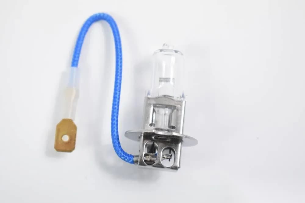 Лампа Н3 12v 55wt з проводом "SOLAR" Starlight + 30%