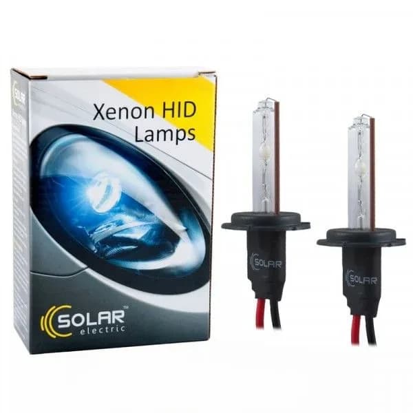 Ксенон лампа H7 5000k (2 шт.) "SOLAR"