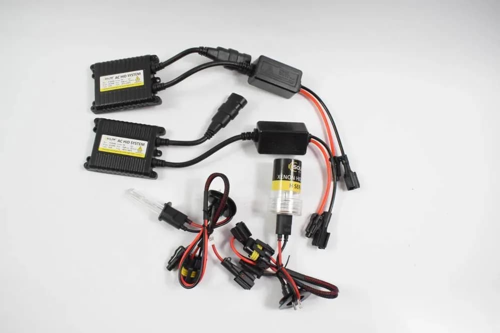 Ксенон H 1 6000k "SOLAR" (блок Super Slim Ballast)