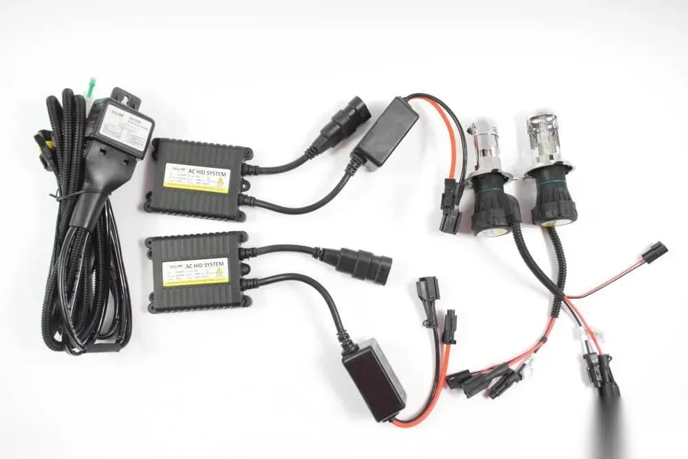 Ксенон H 4 5000k "SOLAR" (блок Super Slim Ballast)