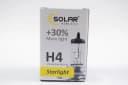 Лампа Н4 12v  60/55wt  Р45 "SOLAR" Starlight + 30% 2