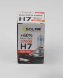 Лампа Н7 12v   55wt "SOLAR" Starlight + 60% 3