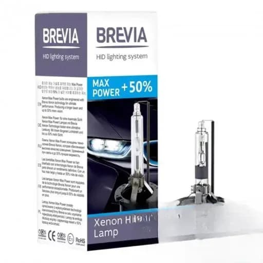 Ксенон лампа D2R 85v 35w 5500k (1 шт.) "BREVIA"