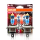Лампа Н4 12v  60/55wt  Р43 "OSRAM" Night Breaker +220% (2 шт.) 3