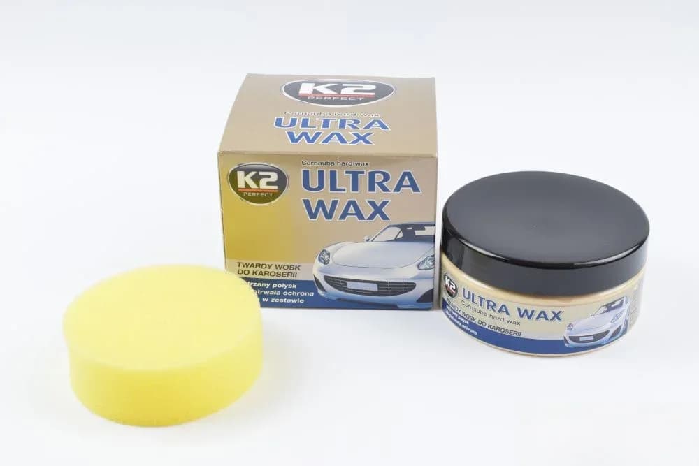 Поліроль кузова "K2" Perfect ultra wax 250 ml (автовіск силіконовий з губкою)