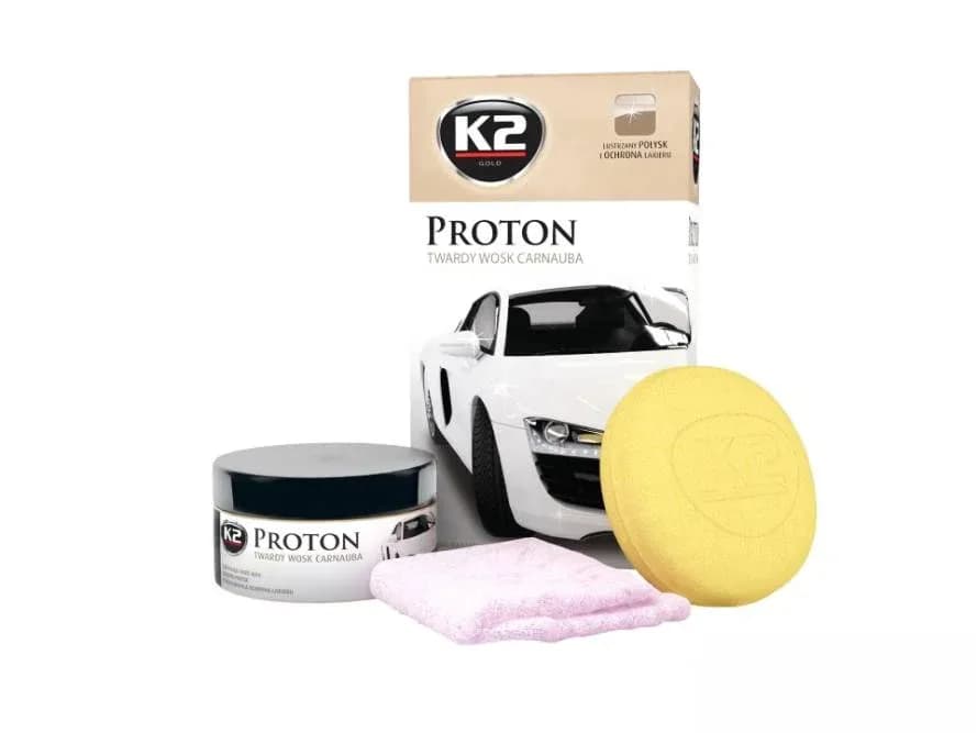 Поліроль кузова автовіск "K2" Proton 200 ml (Карнаубський твердий віск)