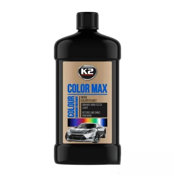 Поліроль кузова "K2" COLOR MAX чорний 500 ml