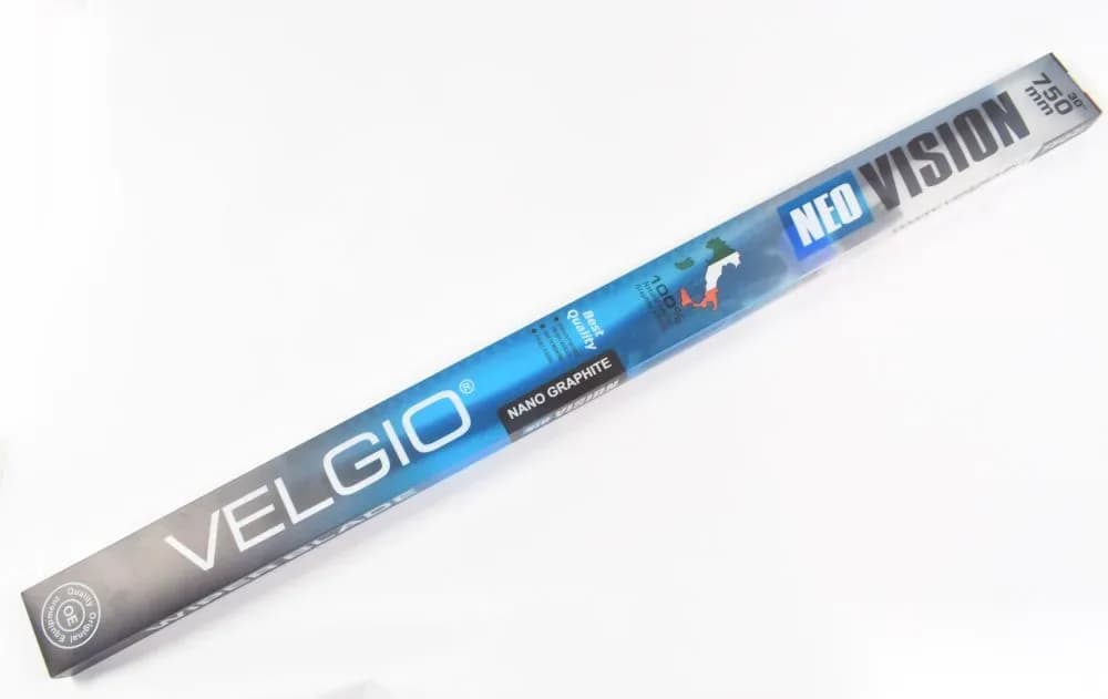 Щітка склоочисника безкаркасна "VELGIO" New Neo Vision 750mm (5 адаптерів)