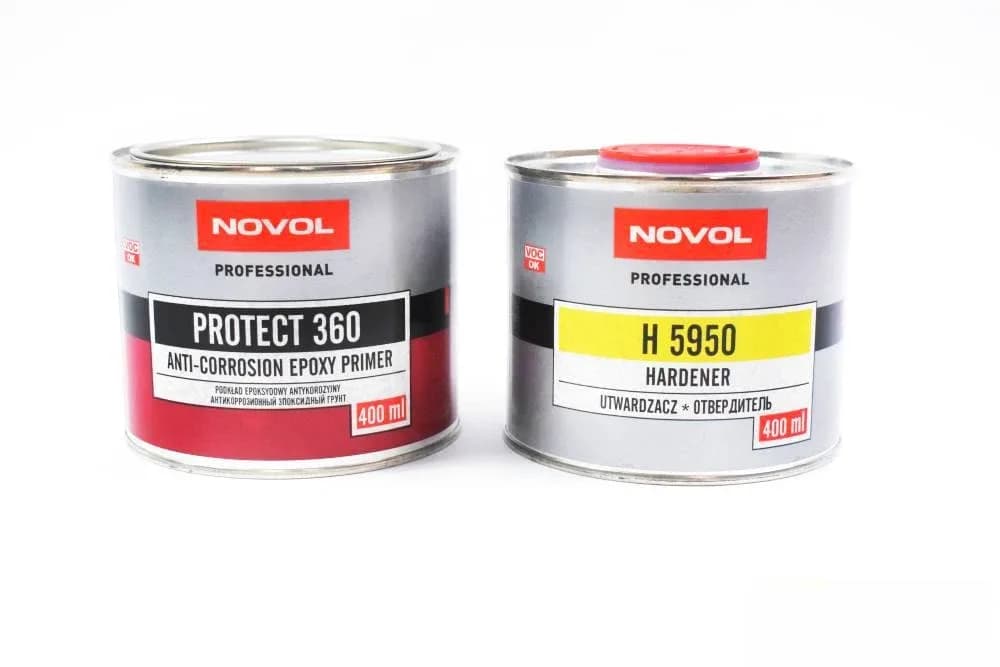 Грунт епоксидний 1+1 "NOVOL" PROTECT 360 0,4 л+0,4 л затв.