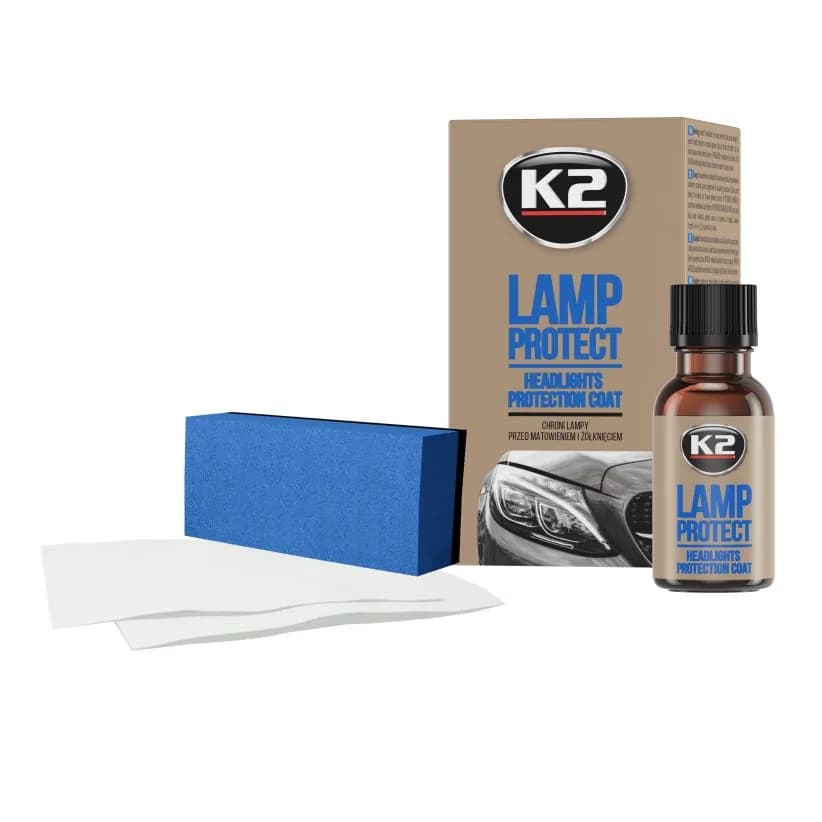 Поліроль фар "K2" LAMP PROTECT (із аплікатором та салфеткою) 10 мл