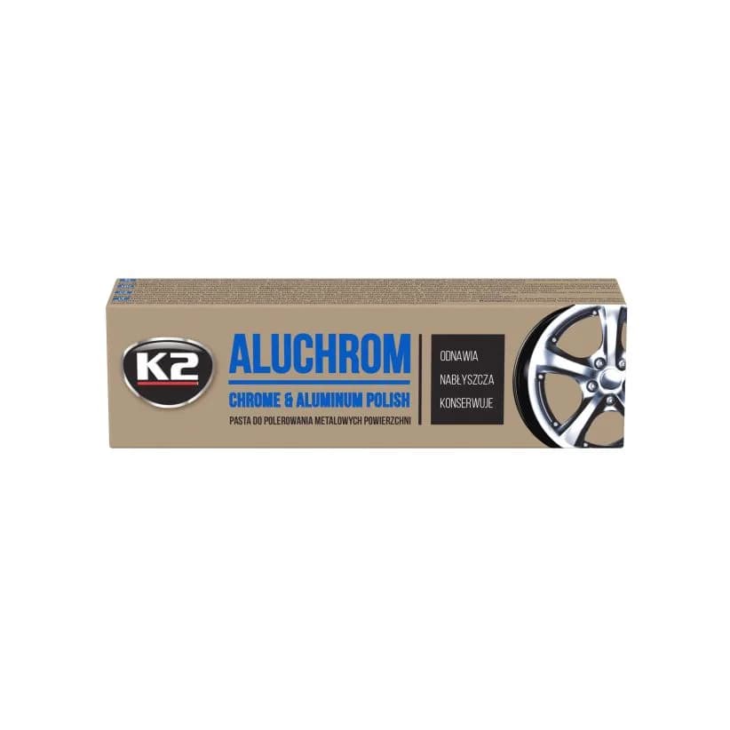 Поліроль хромованих деталей "K2" Perfect Aluchrom паста 120г