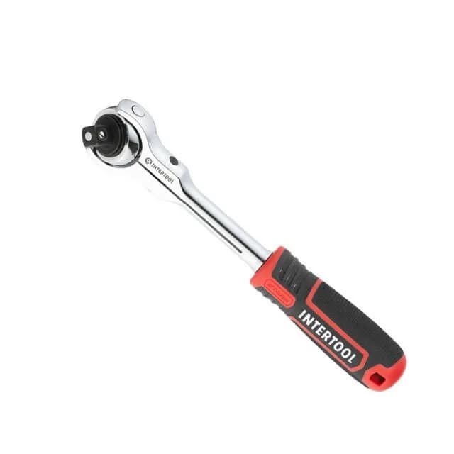 Ключ тріскачка 1/2" 72 T "INTERTOOL" STORM (поворотна головка)