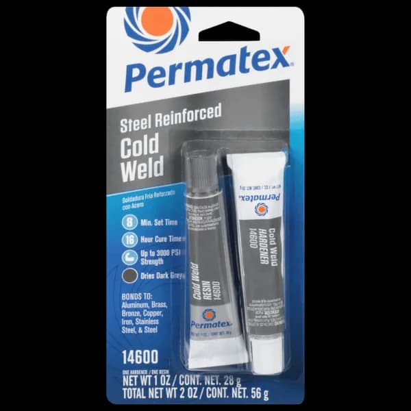 Герметик хол. зварювання "Permatex" (для металу) 56г (gold weld)