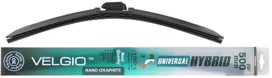 Щітка двірника безкаркасні "VELGIO" Hybrid Universal 580mm (4 адаптера)