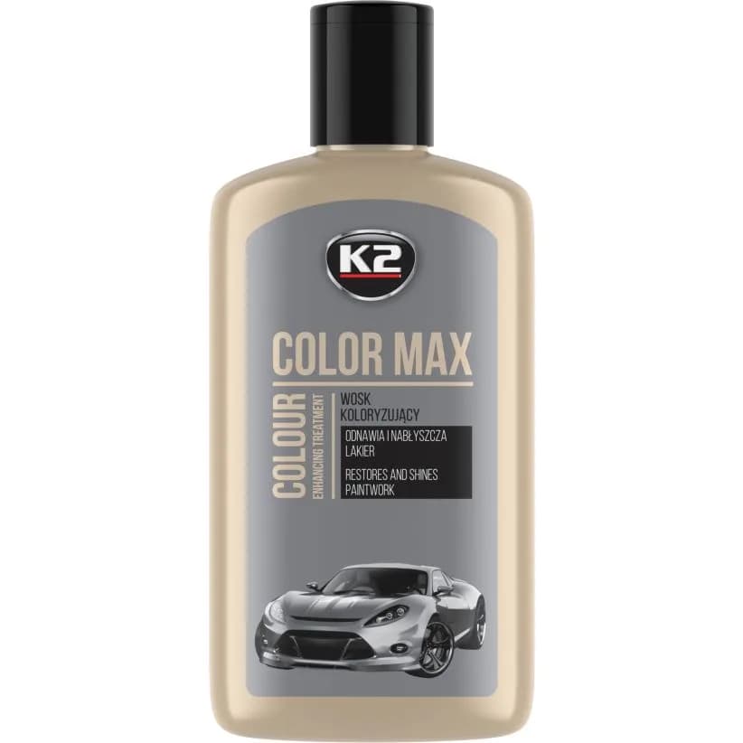 Поліроль кузова "K2" COLOR MAX сірий 250 ml