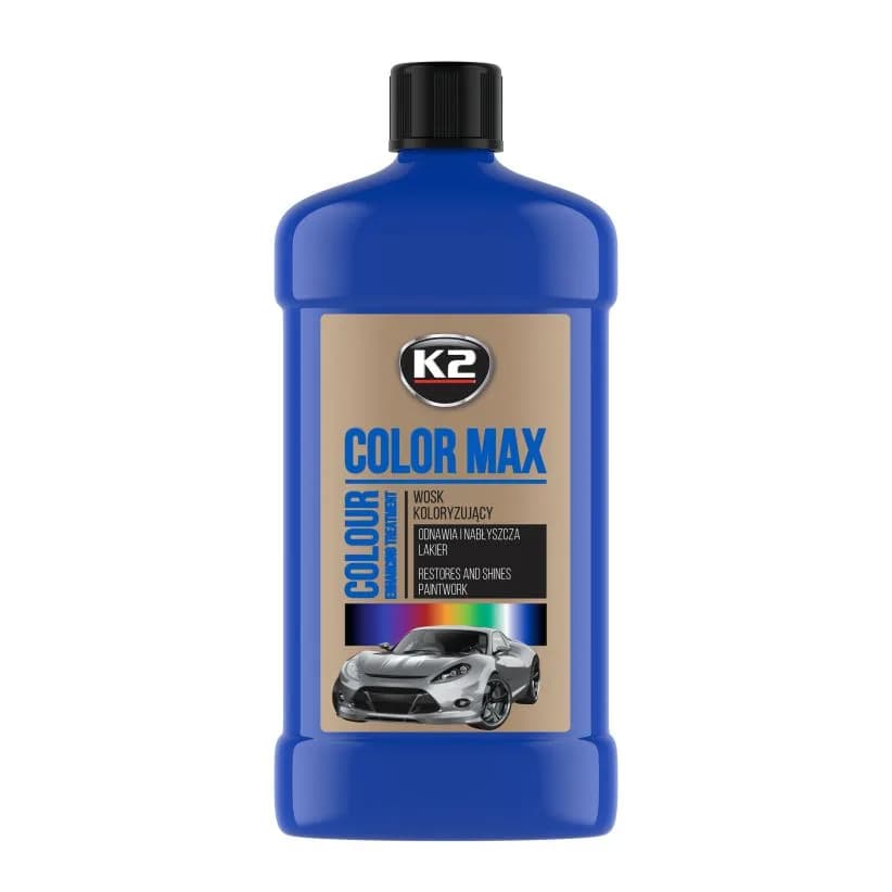 Поліроль кузова "K2" COLOR MAX синій 500 ml