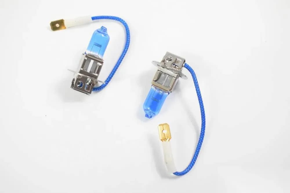 Лампа Н3 12v 55wt з проводом "BREVIA" Power Blue 4200K (2 шт.)