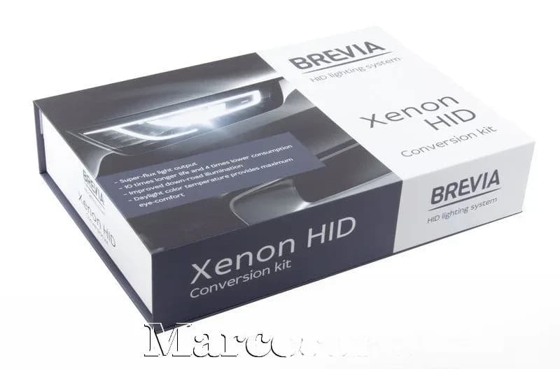 Ксенон H 4 5000k "BREVIA" Bi-Xenon (блок Super Slim Ballast)