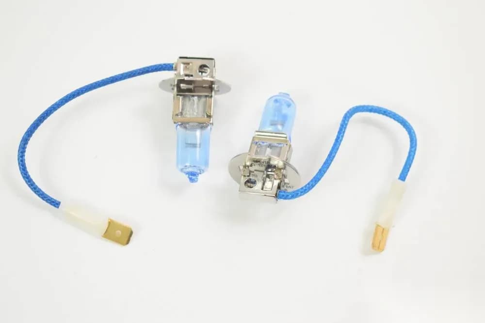 Лампа Н3 12v 55wt з проводом "BREVIA" Power White + 60 4300К (2 шт.)